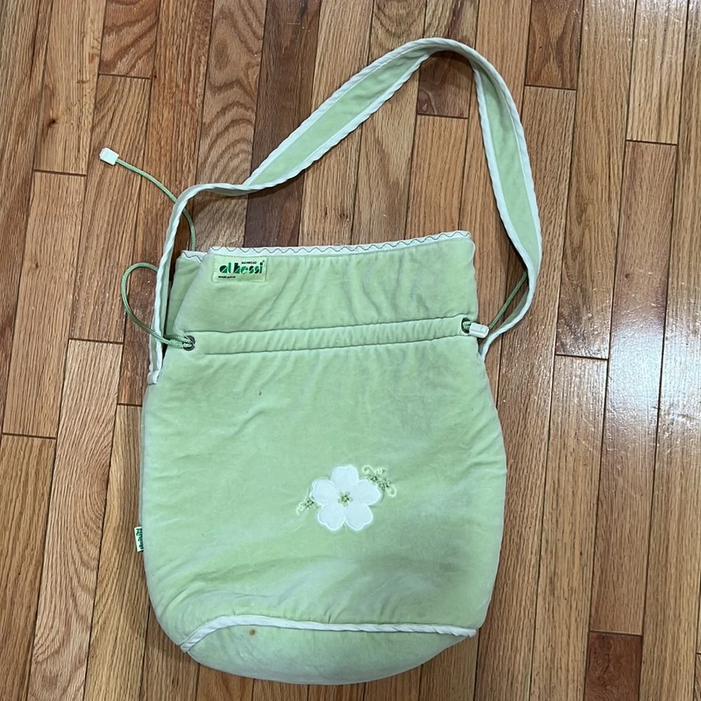 Velvet baby bag(used)☺️